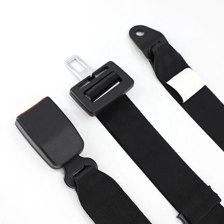 E9 High quality 2 point black school bus safety seat belt bus seat belts