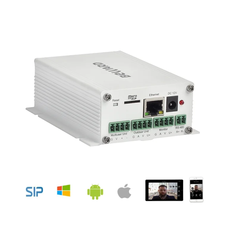 Analog Video Door Phone Converter With Free Mobile Apps For Two Way Talk