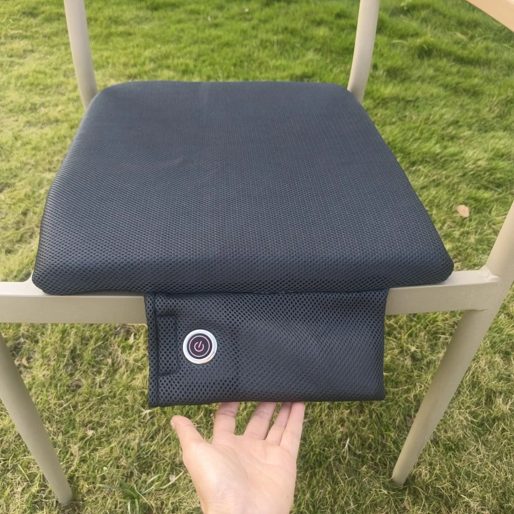 Winter Products Portable USB Charging Heated Seat Cushions for Camping Fishing Office Chair