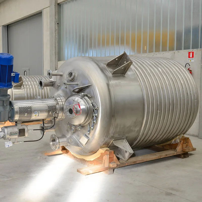 Magnetic Sealing Reactor Polyester Resin Turnkey Projects Chemical Reactor With Formulation