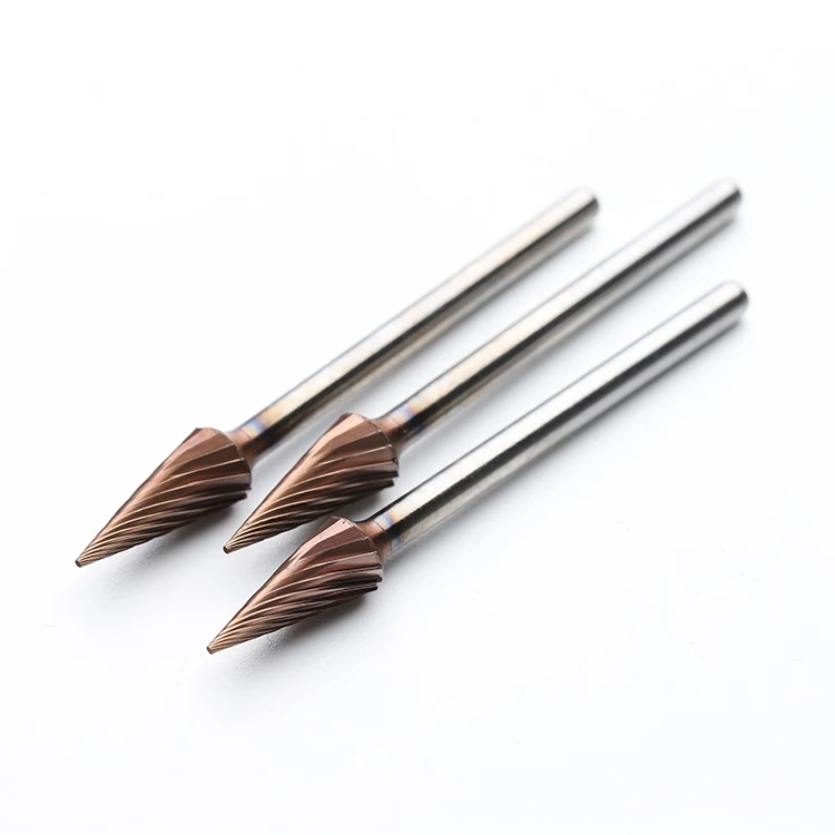 Coated Cemented Tungsten Carbide Milling Bit Bur for Deburring and Finishing Metal and Nonferrous Metal
