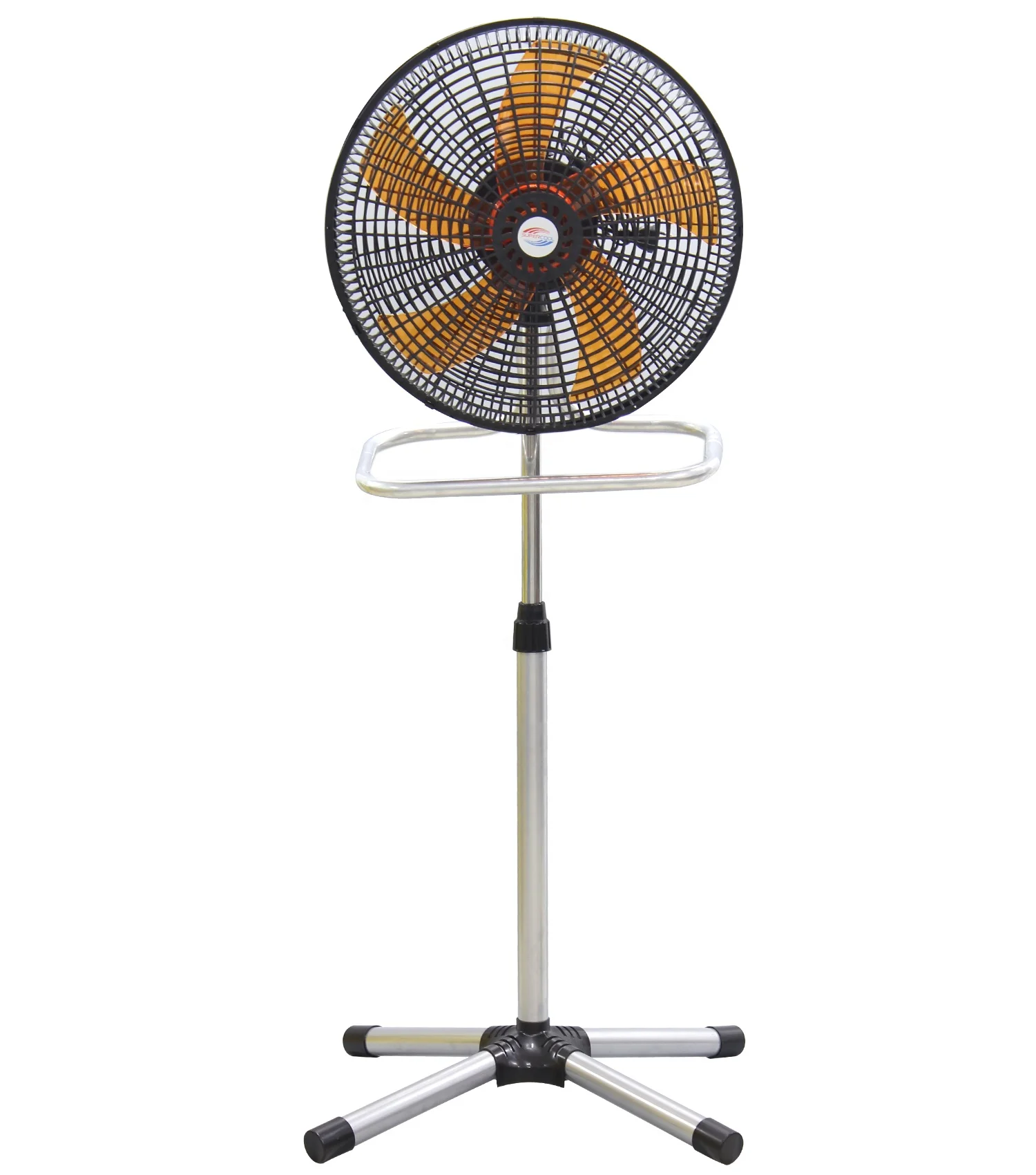 18 inch electric stand aluminum motor tower pedestal fans classic 5 blade cooling fan