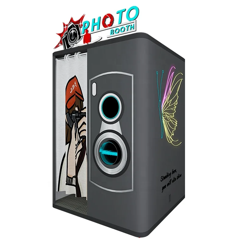Sheet Metal Instagram Instant Printing Picture Booth Photo/Photo Booth Party/Photo Booth Machine With Printer