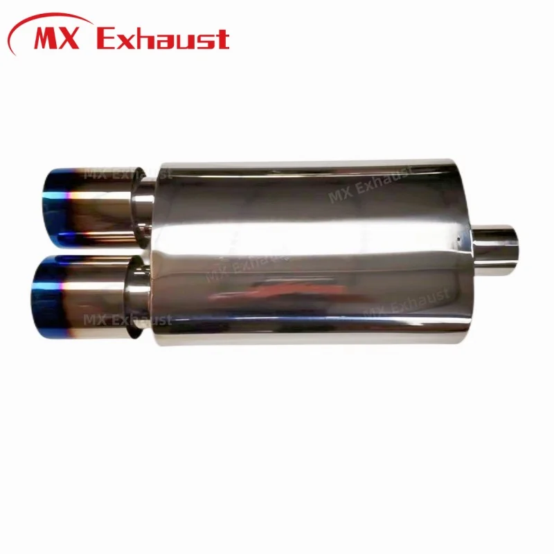 Hot Sale Factory Supply Customizable HKS Universal Dural Hks Exhaust Muffler Polished Surface
