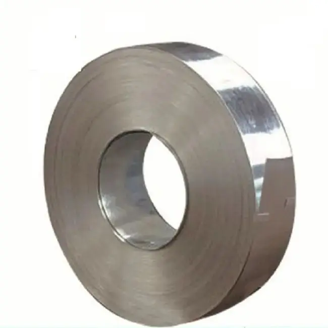 Not easy break high tensile steel strapping galvanized steel strip coil hot dip galvanized steel strip