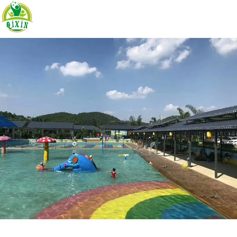 QIXIN Professional Design Splash Pad Spray Water Park Equipment