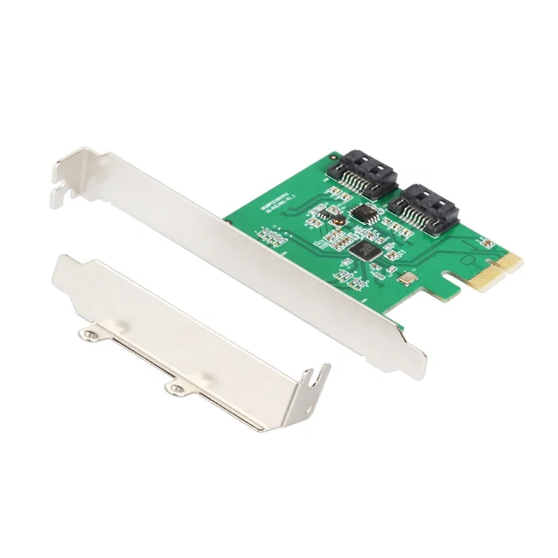 SATA III Port RAID PCI-e X1 Card 2-port SATA III PCI Express Card ASM 1061 Chipset