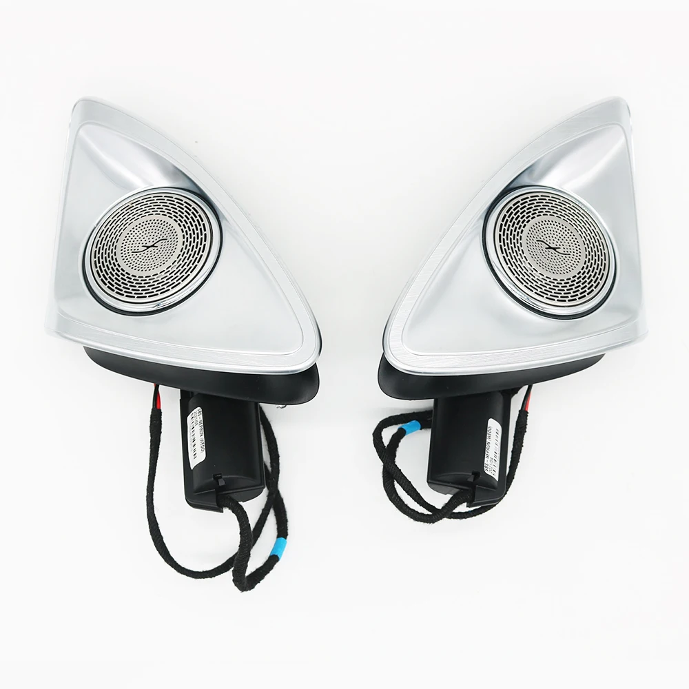 2021 Latest Launch 4D Rotating Tweeter Speaker With 64 Color Ambient Light Car Audio Speakers For Mercedes S-class W223