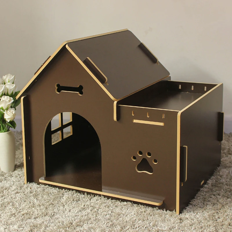 Wholesale Hot Sale Detachable Wooden Pet Nest Kennel Dog Cat House