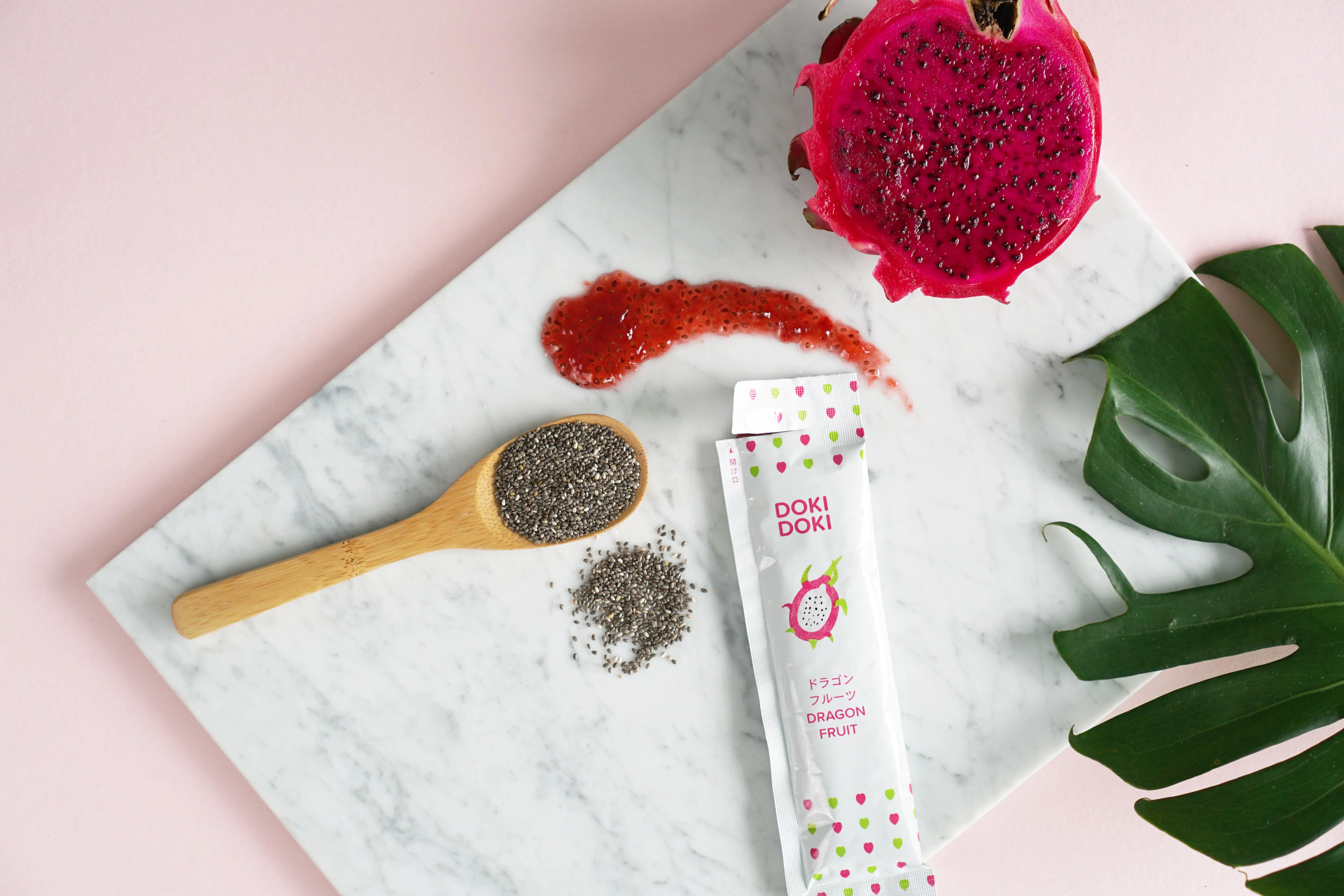 
Omega Drink - Dragonfruit with Chia Seeds High in Fibre and Omega 