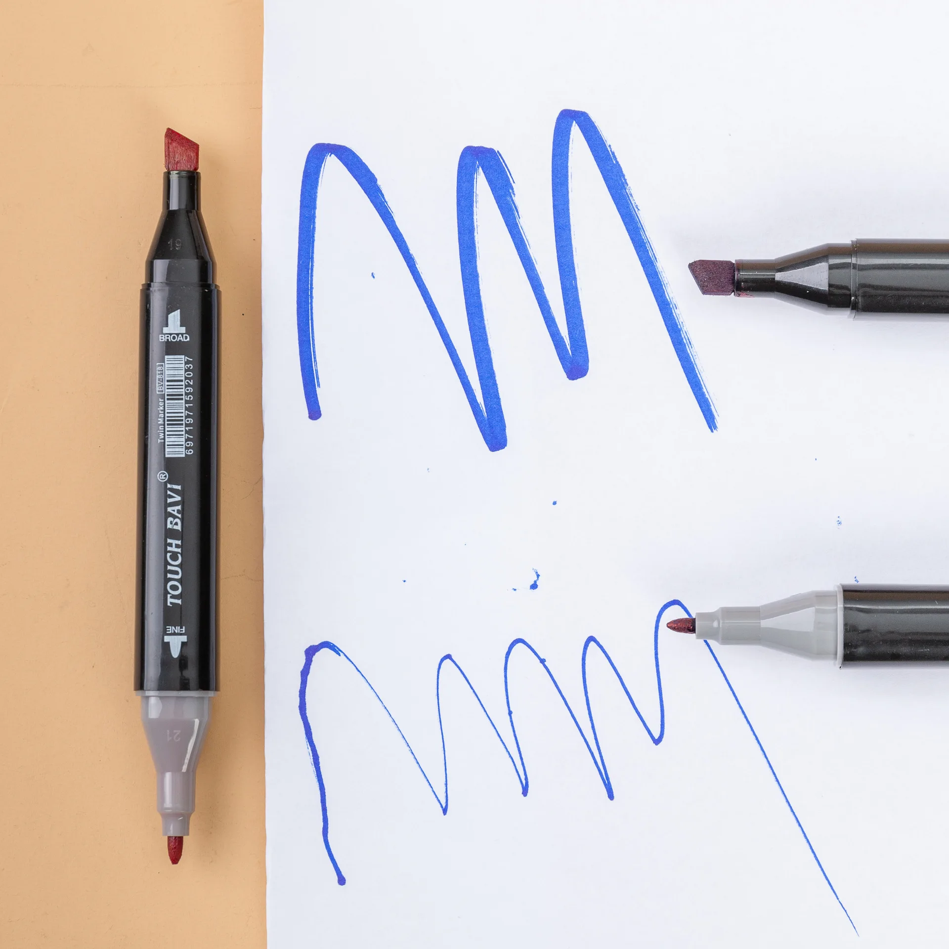 Double Tipped Art Marker Set Multi Colors Alcohol Based Markers Brush Chisel Dual Tips for Artist Adults Students 60/80/120color