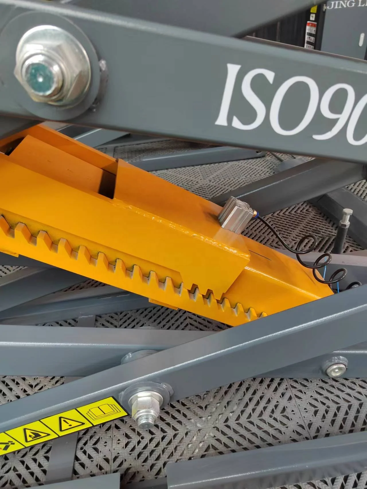 3.5 Ton Hydraulic on Ground Scissor Car Lift Two Ramps Each Length 1740mm