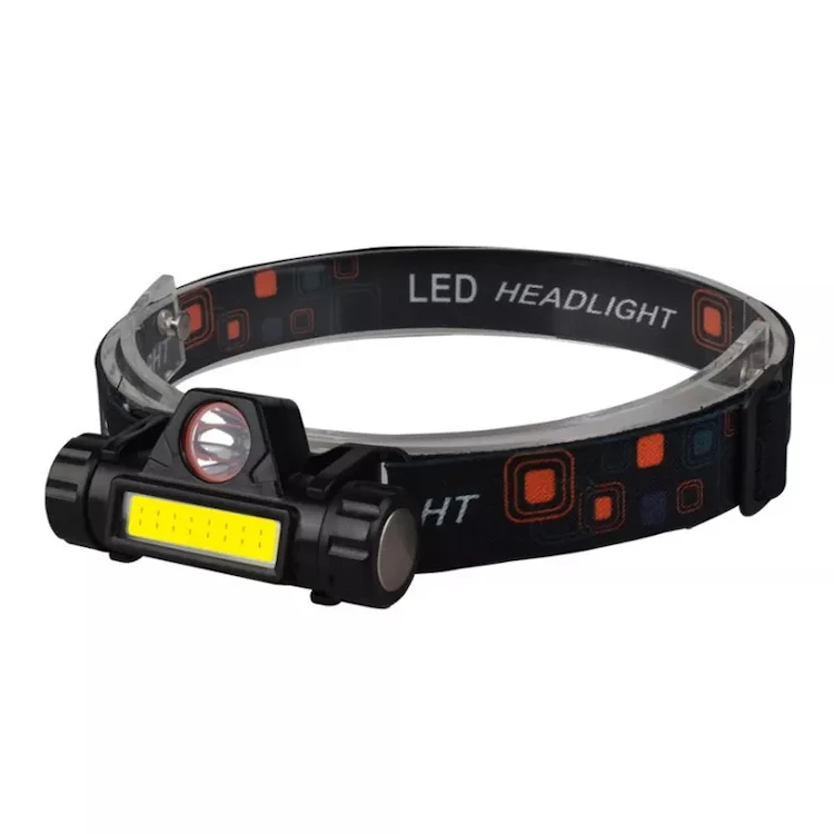 New XPE+COB Outdoor Light 101 Built-in battery USB charge removable headlight with magnet night fishing flashlight