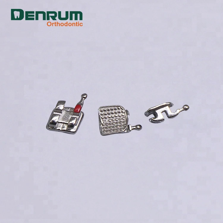 Denrum orthodontics Professional  roth mbt Dental brackets ortho metal braces