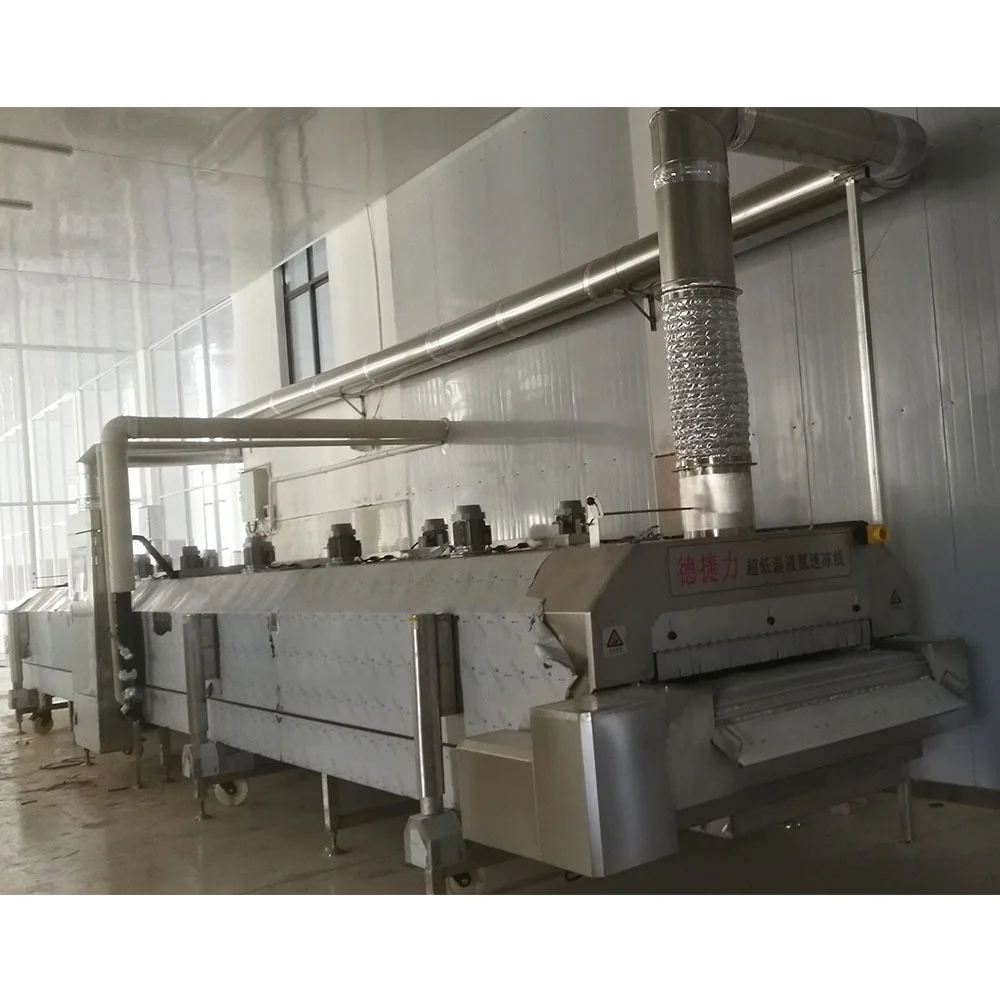 DJL fish shock tunnel freezer for quick freezing  factory blast freezer  ultra low temperature freezer