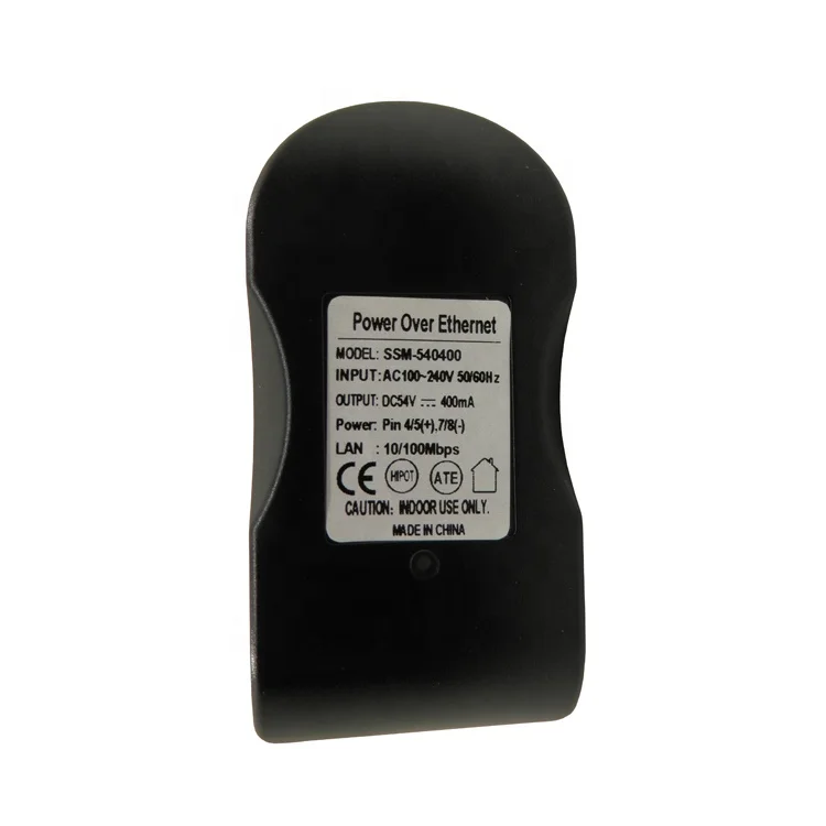 
High quality networks PoE Power Supply OEM POE Injector Ethernet Adapter for CCTV Security IP Camera 