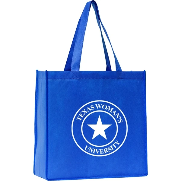 China Customized Eco Friendly Promotion Cheap Grocery colors Non Woven Reusable shopping bag wholesale bags With printed Logo