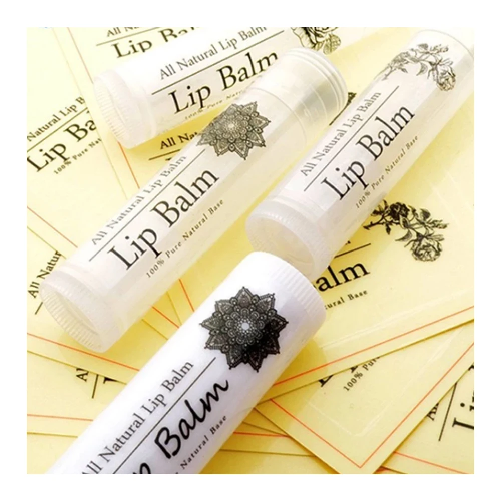 Cosmetic OEM Manufacturer Custom Private Label Make Your Own Private Label Lipstick Sticker with Logo