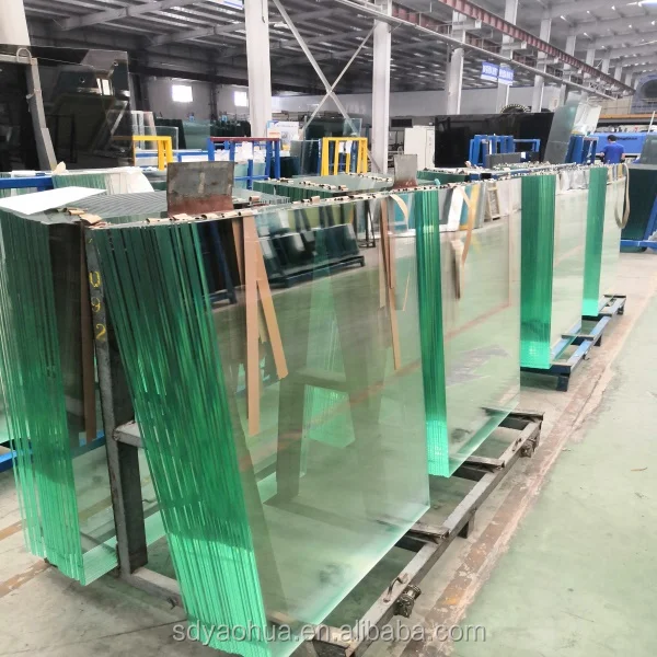 SYG wholesale hot sale fencing glass railings 10mm 12mm clear tempered glass