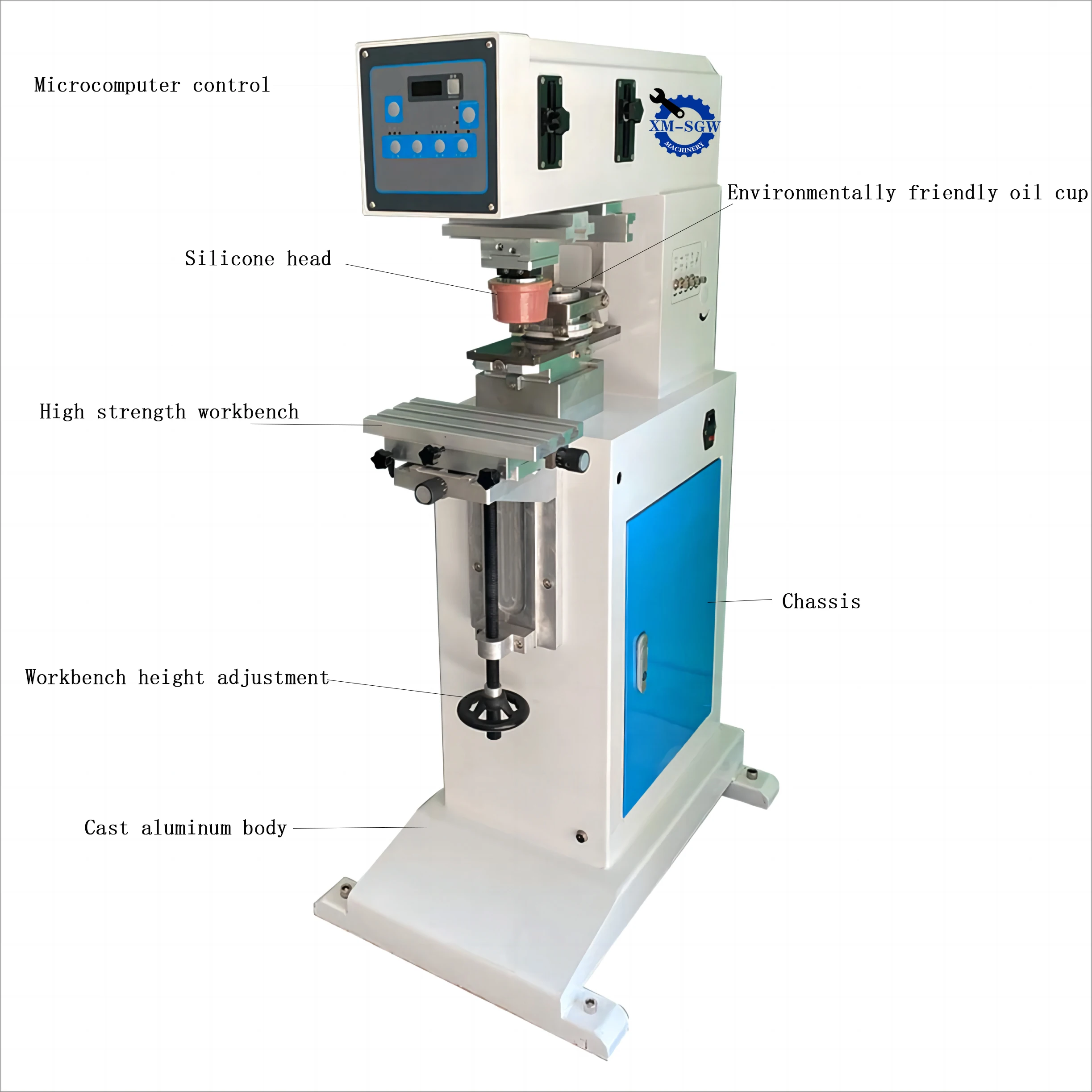 Factory Wholesale One Color Golf Ball Tampon Painter Watch Dial Pad Printing Machine