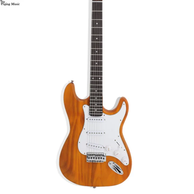 Yujing Music High Quality Electric Guitar Bass Factory Price Professinal 6 String Electric Guitar