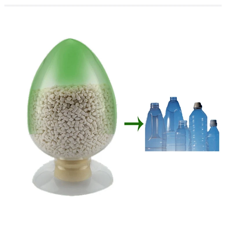 Bottle blowing biodegradable raw material