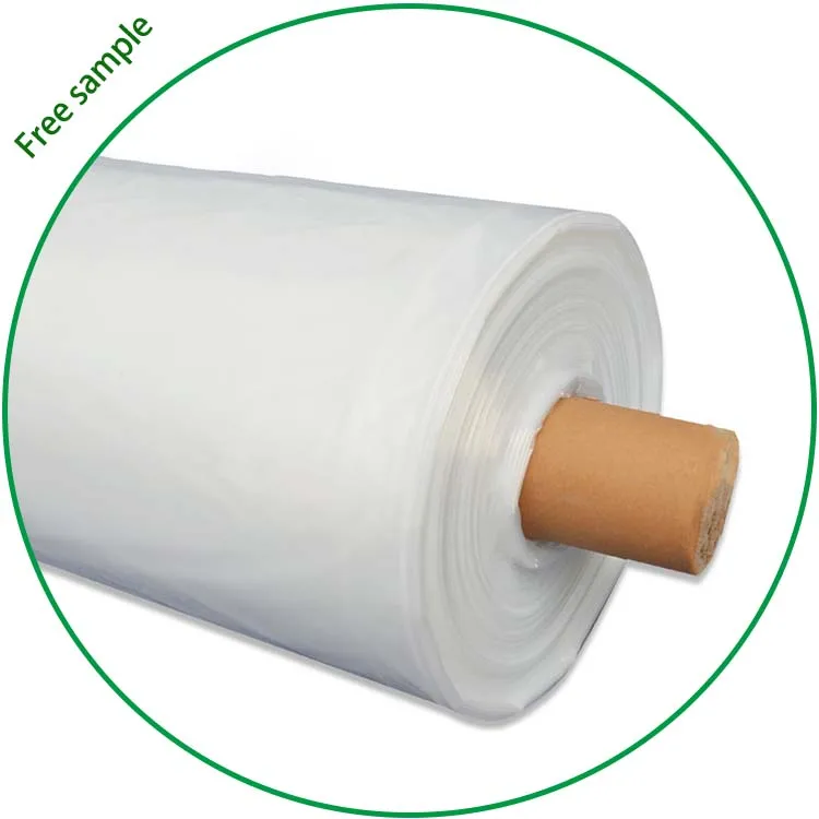 200 micron ldpe uv transparent agricultural plastic film sheeting, greenhouse clear polyethylene films covering roll 10m width