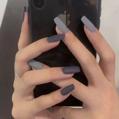 Bview Art Popular Matte Manicure Long Ballet Press On Nails Fake Nails False Nails Artificial Fingernails Tips for Ladies Girls