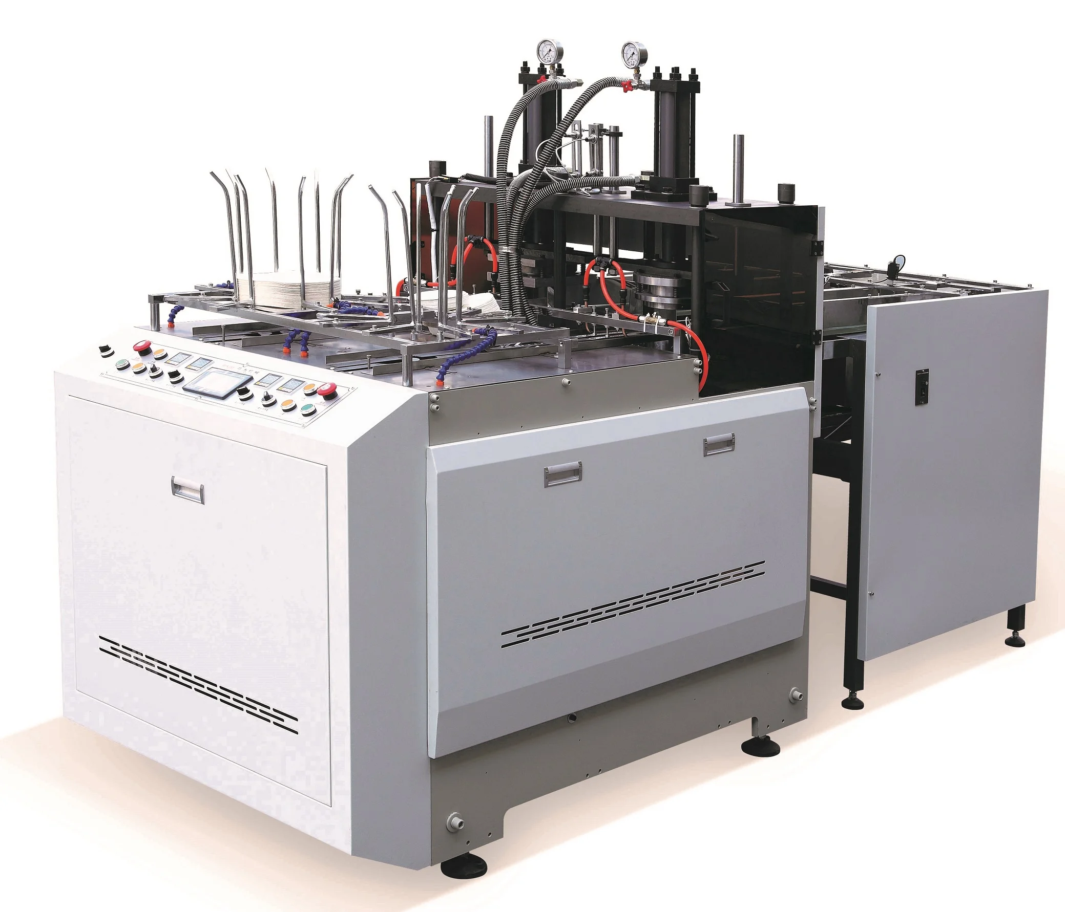 Машина для производства одноразовых тарелок из алюминиевой фольги 90-120 шт./мин по разумной