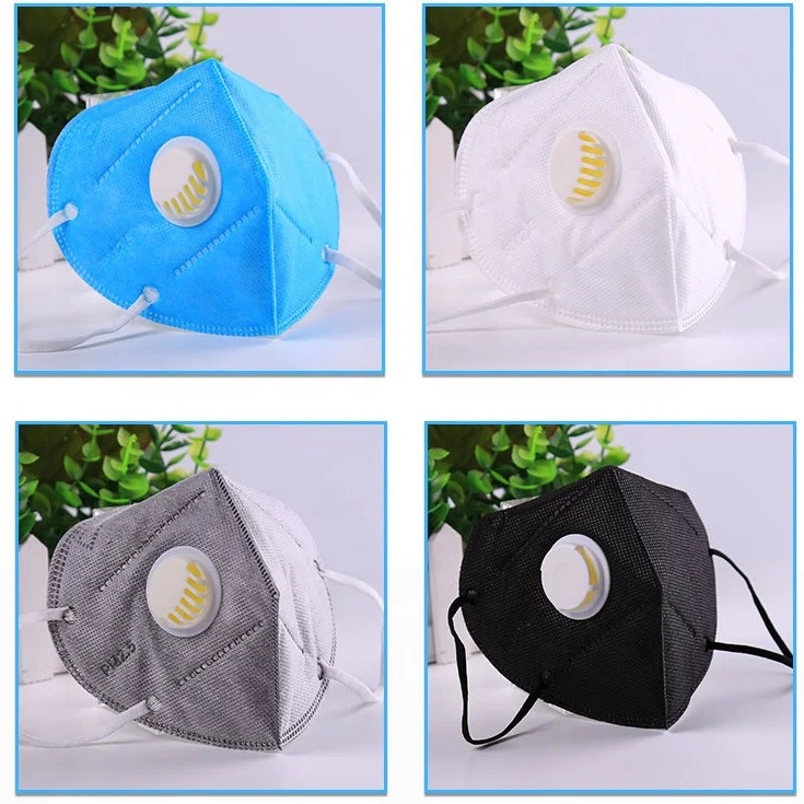  6 Layer N95Mask Protective With Filter Factory Wholesale Facemasks Printed Custom Logo Single Wrapped English