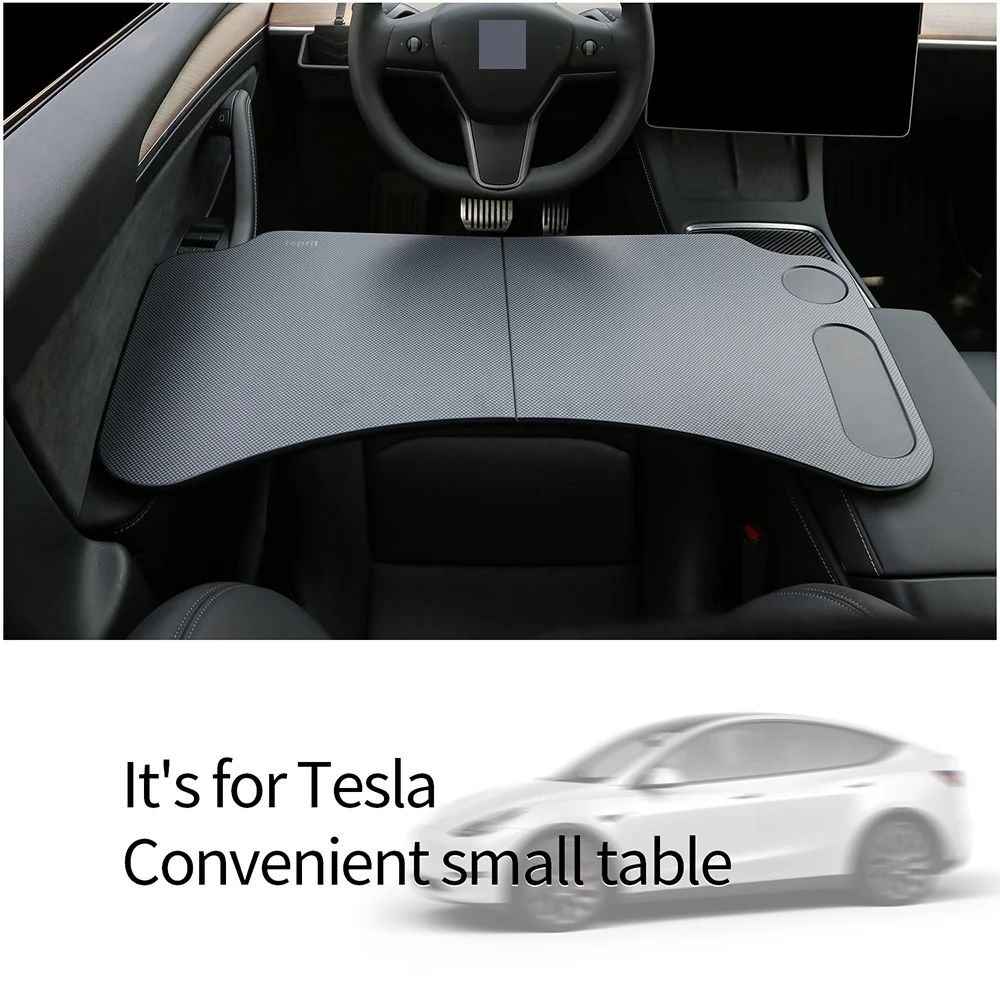 2021 Universal Laptop Car Food Table Food Eating Trays Car Accessories For Tesla Model 3 Model Y