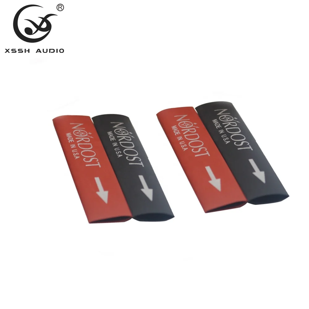 8mm 13mm HIFI pvc heat shrink sleeve wrap tube YIVO XSSH professional Audiophile rubber customized printing pet cable cover
