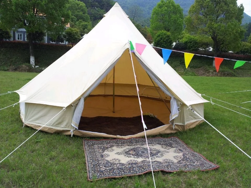  Палатка-колокольчик Yurt 5 м с отверстием для