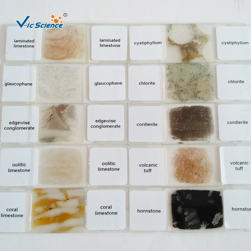 raw rocks and minerals slides geography mineral grinding prepared slide mineral prepared slides
