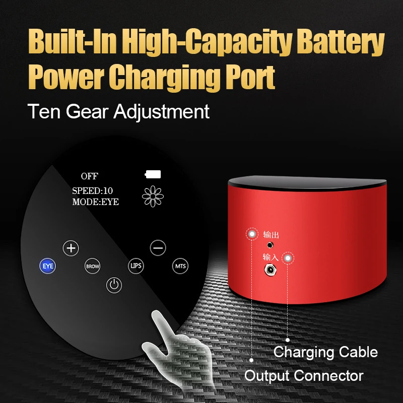 Wireless PMU Machine Microblading Strong Tattoo Gun for Eyeliner Eyebrows and Lips Micropigment Permanent Makeup