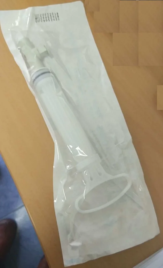 Factory price medical supply disposable Manual vacuum aspiration kit MVA syringe kit with canula