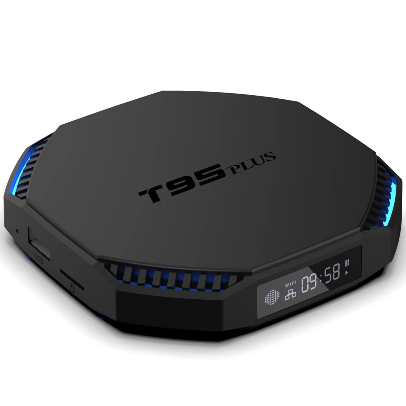 Android 11.0 Tv Box RK3566 2.4G&5G Wifi Media Player Set Top Box T95 PLUS 8K T95 Plus 4GB/8GB RAM 32GB/64GB ROM Quad Core 2 Year