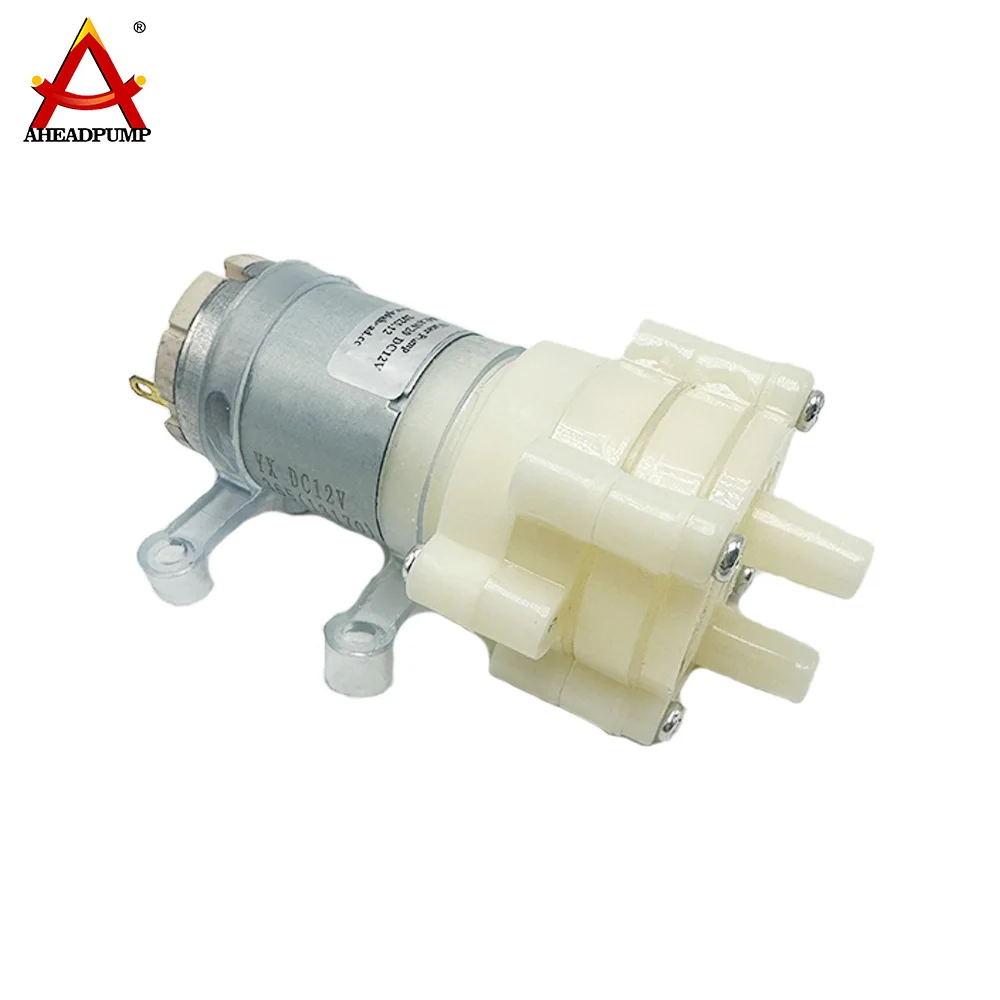 Мини-автоматический 24 В высокого давления аквариум dc 12 В щетка Мини самовсасывающий водяной насос высокого давления