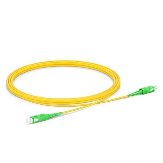 Ftth 3 м SC APC к Simplex оптоволоконный Соединительный шнур одномодовый ПВХ LSZH 0 мм соединительный