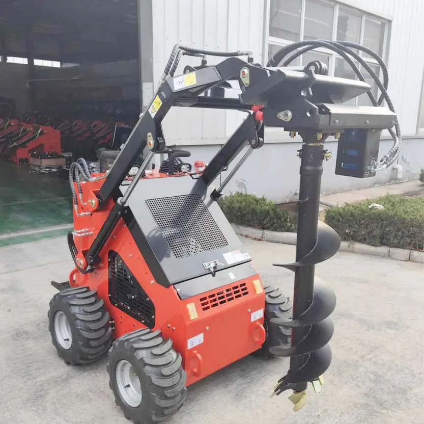 Factory price diesel skid steer track loader 500kg 800kg 1000kg 1500kg mini skid steer loader diesel