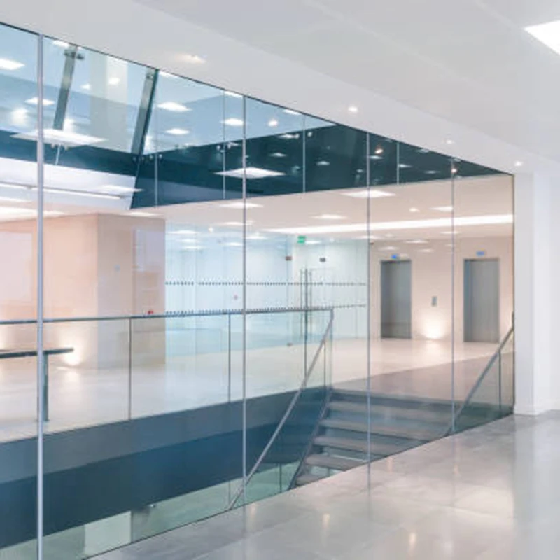 Custom Size 4+4 5+5 Pvb Laminated Sandwich Tempered Toughened Glass for Bathroom Railing Wall