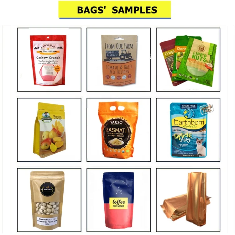 High speed filling fava beans packing machine cacao bagel cardamom packaging machine for doypack bag