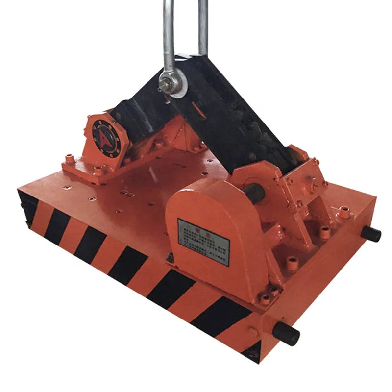 ISO Certificated Factory 0.5T - 5 Tons Steel Plate Permanent Magnetic Lift Crane Automatic Heavy Duty Lifting Magnet