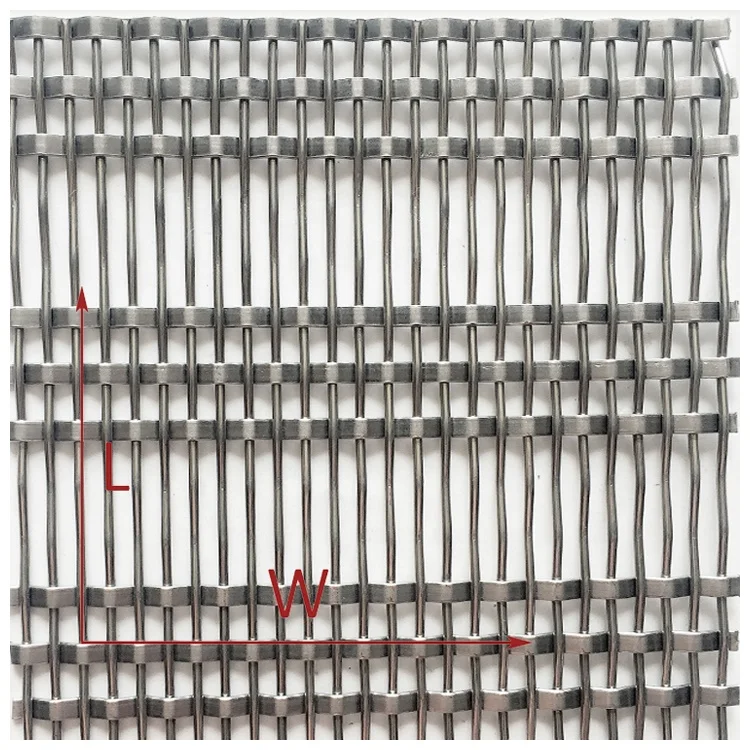 High Quality Shuolong 304 Stainless Steel Metal Decorative Mesh For Outdoor Wall Decoration