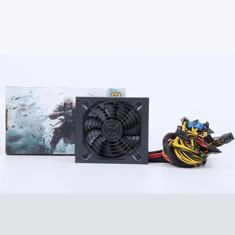  2600W Rated PC Power Supply 2400W Computer 8 GPU Server for Crypto-mining Rendering Equipment (8PIN+6PIN) *3 (8).jpg
