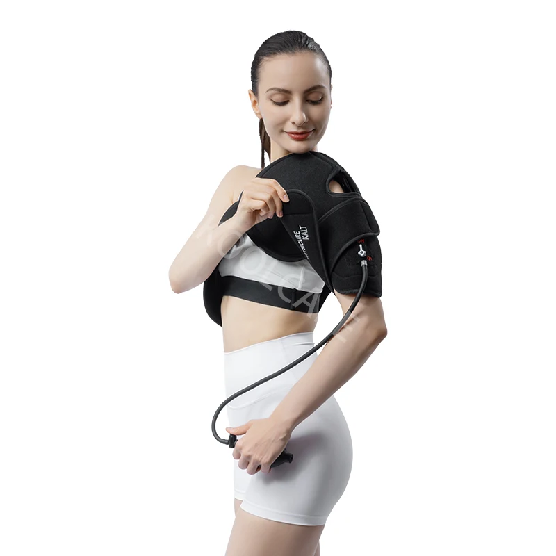 Physical Therapy Device Shoulder Air Compression Ice Gel Wrap Cold Hot Pack