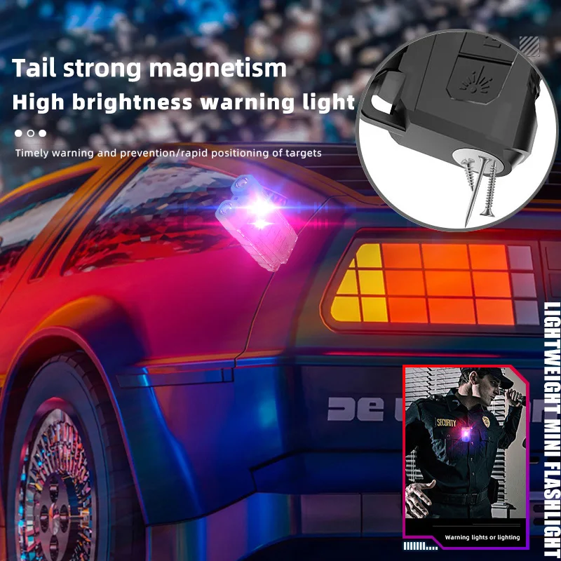 2024 New Highlight Mini Keychain durable Flashlight IPX5 Waterproof Rechargeable Fluorescent Led torch Polymer Battery Torch