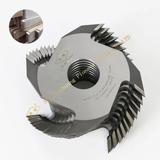 High quality wood cutting tools 160 210 250 finger joint cutter blade manufacturer in China