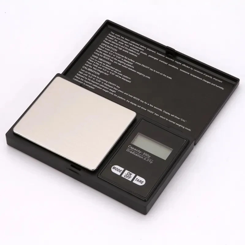 Mini Pocket Digital Scale 0.01 x 200g Silver Coin Diamond Gold Jewelry Weigh Balance LCD Electronic Digital Jewelry Scale