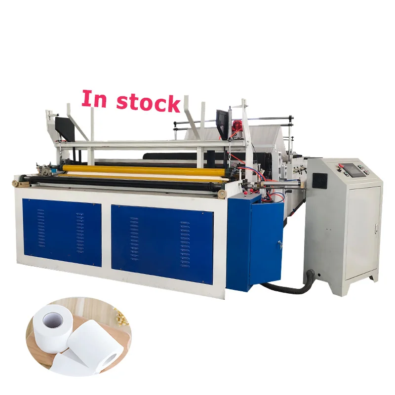 Automatic Tissue Paper Making Machine Paper Toilet Paper Rewinding Machine Toilet Tissue Roll Equipment